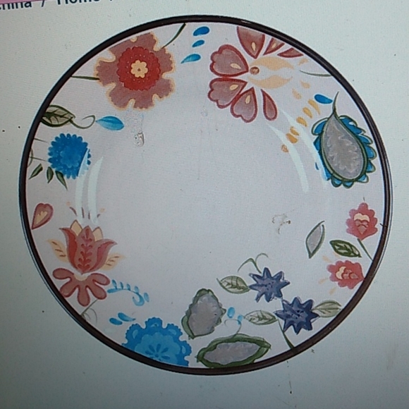 Home American Simplicity Other - Vintage American Simplicity Floral Vibe Dinner Plate by Home
